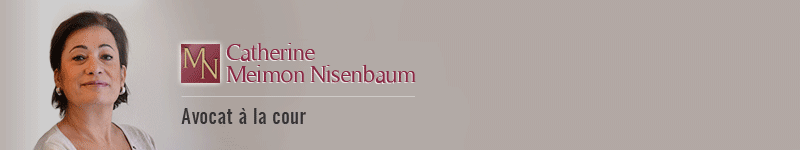 Catherine Meimon Nisenbaum, avocate à la Cour, spécialisée dans l'indemnisation du préjudice corporel.