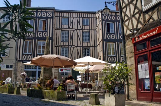 Limoges, quartier de la Boucherie.