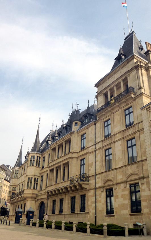 Luxembourg, palais Grand-Ducal.