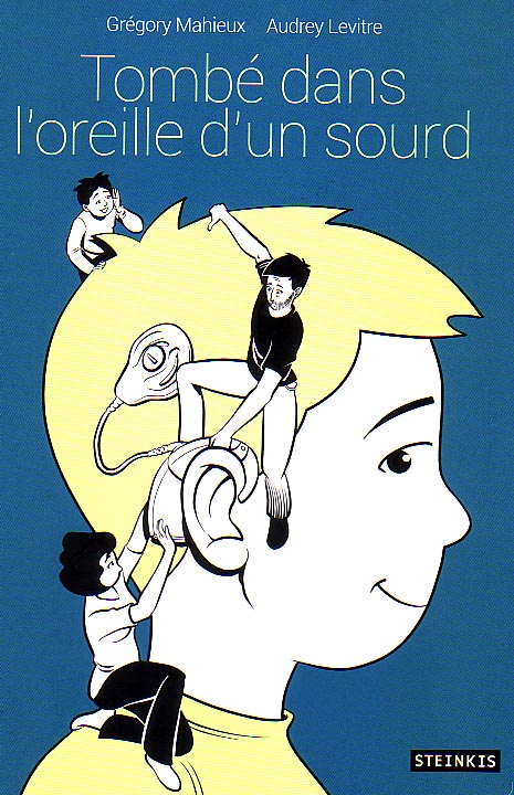 couverture du roman graphique 'Tombé dans l'oreille d'un Sourd'.