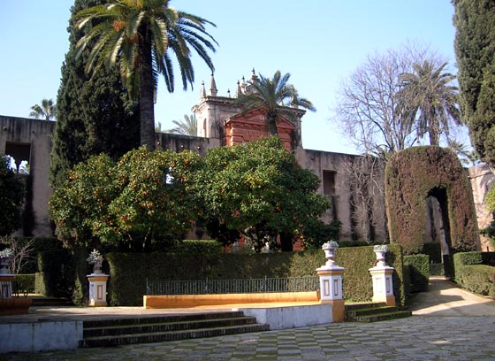 Jardins de l'Alcazar de Séville.
