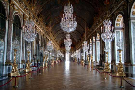 Versailles, Galerie des Glaces. © Christian Milet.