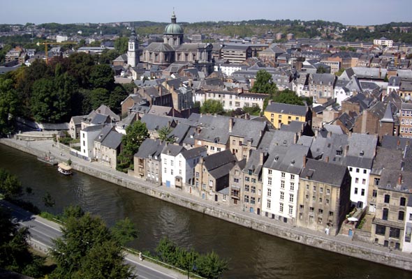 Namur depuis la citadelle