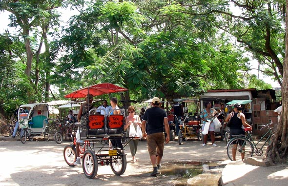 'Bicitaxis' à Camagüey